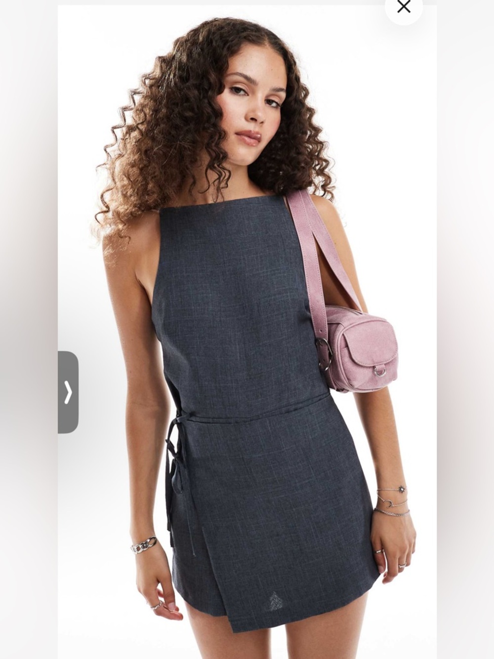 Sleeveless Mini Shift Romper